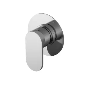 Modern Concealed Lever Handle 2/3/4 Way Shower Diverter - Chrome