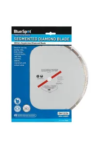 Blue Spot Tools - 300mm (12") Segmented Silver Diamond Dry Cutting Disc