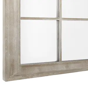 Wall Mirror TREVOL Metal Beige