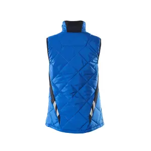 Mascot Accelerate Ladies Thermal Gilet with CLIMascot (Azure Blue/Dark Navy)  (Large)