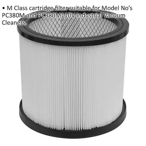 M Class Cartridge Filter For ys06032 & ys06033 Industrial Vacuum Cleaners