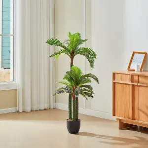 140cm H Garden Decoration Artificial Green Fern with Pot