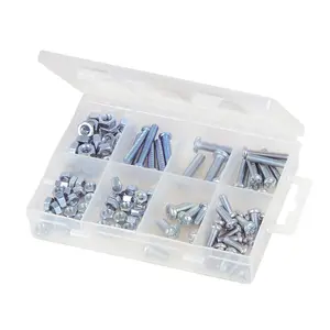 Fixman Machine Screws & Nuts Pack - 105pce