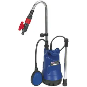 Submersible Water Butt Pump - Aluminium Swan Neck Extension Pipe - 230V Supply