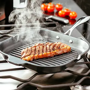 Stellar Cast Iron Non-Stick Griddle Pan