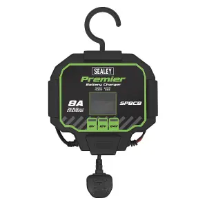 Sealey Battery Maintainer Charger 8A Fully Automatic SPBC8