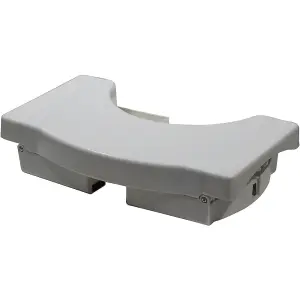 Folding Bathroom Toilet Squat Stool - Easy to Clean - Fits Neatly Around Toilet