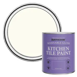 Rust-Oleum Porcelain Gloss Kitchen Tile Paint 750ml