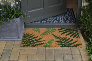 RHS Spring Flowers Door Mat Latex Backed 45 x 75cm