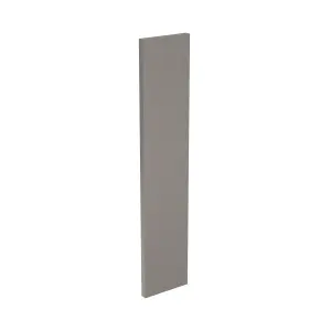 Kitchen Kit Filler Panel 146mm J-Pull - Super Gloss Graphite