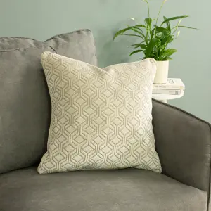 Paoletti Avenue Jacquard Polyester Filled Cushion