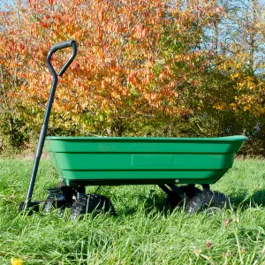 Komodo Green Garden Dump Trolley