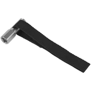 1/2" Sq Drive Oil Filter Strap Wrench - 120mm Diameter Capacity - Nylon Strap