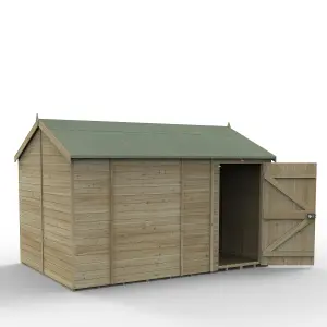 Timberdale 12x8 Reverse Apex Shed No Window