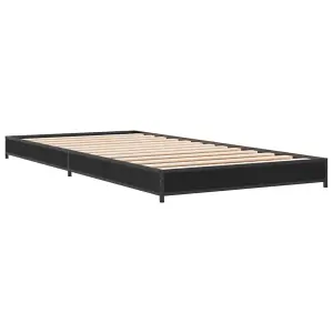 Berkfield Bed Frame without Mattress Black 100x200 cm