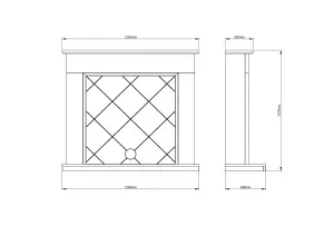 Be Modern Nightingale White, grey & black Freestanding Electric Stove suite