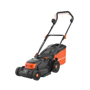 Yard Force EM N37B 1600W Electric Lawnmower with 37cm cutting width and rear roller