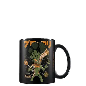 Ilustrata Broccozilla X-Ray Mug Black (One Size)