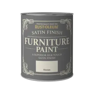 Rust-Oleum Interior Hessian Satinwood Furniture paint, 125ml