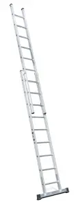 LytePro+ EN131-2 Professional Industrial 2 Section Extension Ladder 2x8 Rung