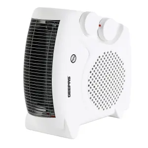 Geepas Portable Electric Fan Heater Upright 2 Heat Setting Cool Option