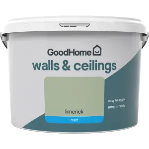 GoodHome Walls & ceilings Limerick Matt Emulsion paint, 2.5L