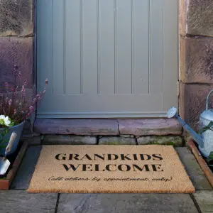 Grandkids Welcome Doormat (90 x 60cm)