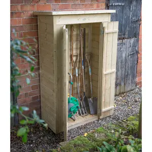 Forest Garden Tall 750L Shiplap Pent Garden storage 1780mm 1080mm