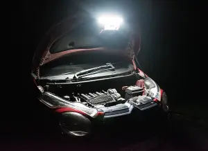 NightSearcher I-Spector 1200 Lumens Rechargeable Under Bonnet Inspection Light with Magnetic Feet & 360 Rotation