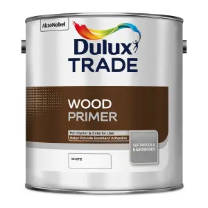 Dulux Trade White Wood Primer & undercoat, 2.5L