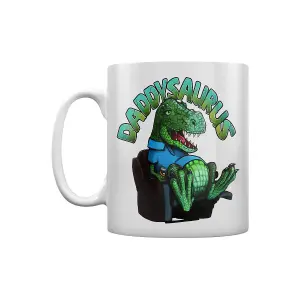 Grindstore Daddysaurus Fathers Day Mug White (One Size)