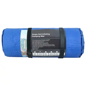 Andes 10 Single Self Inflating Camping Mat - BLUE