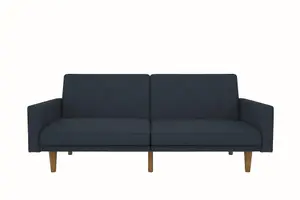 Paxson Clic Clac Sofa Bed in Navy Blue