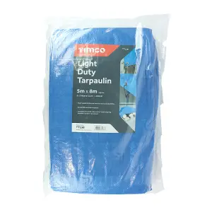 TIMCO Light Duty Tarpaulin Blue - 5 x 8m