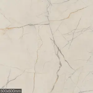 Aura Marble Effect Solid Laminate Worktop - 3600 x 650 x 20mm