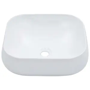 Berkfield Wash Basin 44.5x39.5x14.5 cm Ceramic White