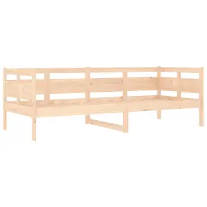 Berkfield Day Bed Solid Wood Pine 80x200 cm