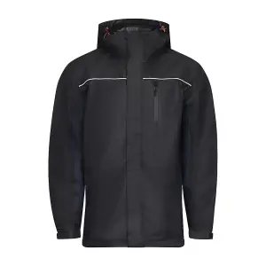 Timco - Waterproof Lined Rain Jacket - Black (Size X Large - 1 Each)