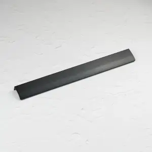 350mm Matt Black Profile Edge Cabinet Pull Cupboard Door Drawer Wardrobe Furniture