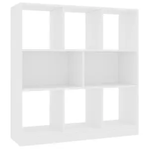 Katara 100cm H x 97.5cm W Standard Bookcase White