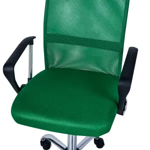 Beliani Minimalist Office Chair Green BEST