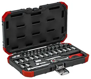 Socket Set 1/4" Drive sizes 4-13mm 33pcs