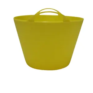 Heavy Duty Flexitub Flexible Buckets 12L x5 (Builders Tub Work Trug Feed Storage)