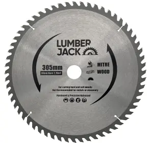 Lumberjack 305mm 60 Tooth Table & Mitre Circular Saw Blade 30mm bore