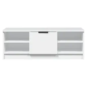 vidaXL TV Cabinet White 102x35.5x36.5 cm Engineered Wood