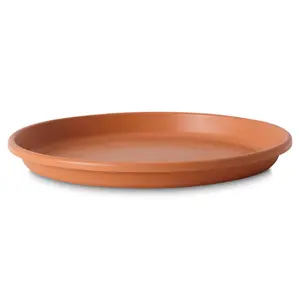 Verve Florus Terracotta Bell pot Saucer (Dia)36cm