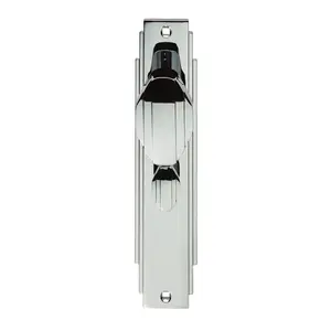 Bathroom Door Handle Polished Chrome