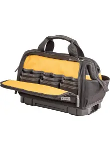 Dewalt Tstak Bottom Heavy Duty Open Mouth Soft Tool Bag 18" + Tstak 2 Case