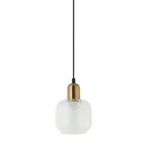 Luminosa Lamezia Modern 1 Light Dome Pendant Ceiling Light, E27