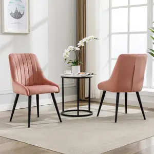 Girton dining chair Pink